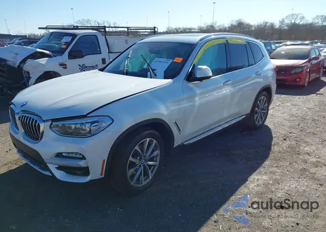 2019 BMW X3 xDrive30I z USA, uszkodzony, nr VIN 5UXTR9C54KLP90434